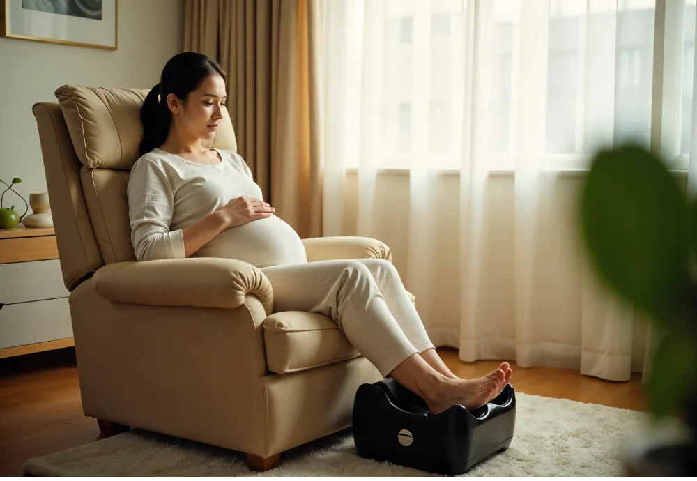 shiatsu heated foot massager