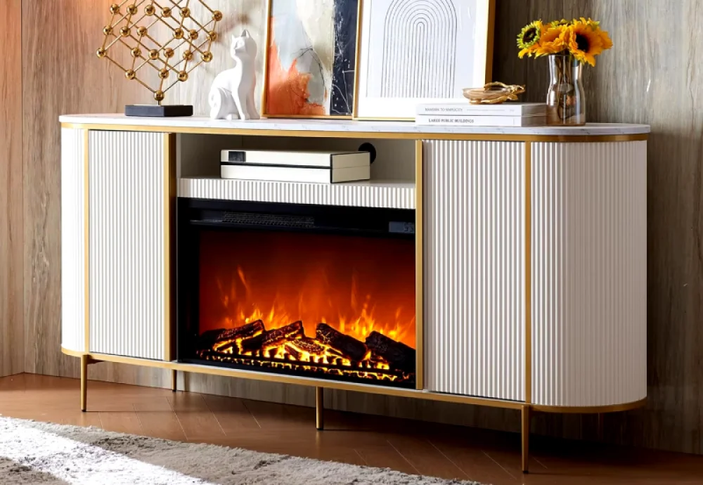 best electric fireplace with heater