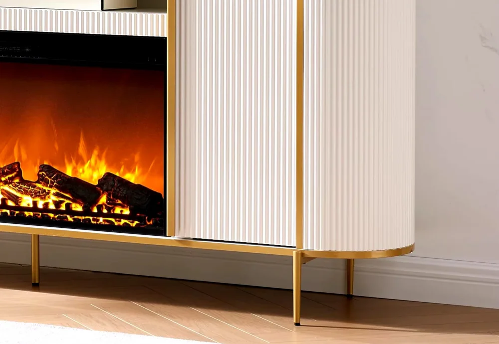 contemporary electric fireplace